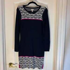 Hatley – Knit Dress with Geometric Pattern